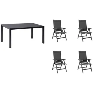 KETTLER Garten-Essgruppe BasicPlus grau
