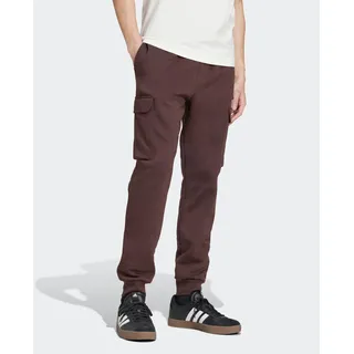 adidas Essentials Fleece regular tapered Joggers Shadow Brown 2XL