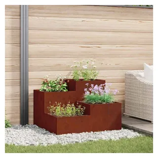 vidaXL Rostig 100 x 100 x 60 cm Braun