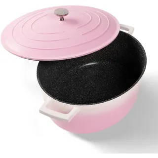 Stoneline Gourmet, Rosa, Metall, Kochen, Töpfe, Bräter