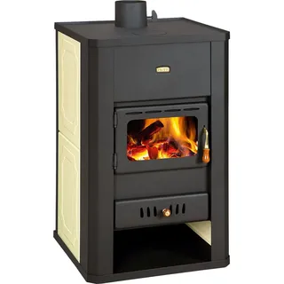 Wasserführender Kaminofen Holzofen Prity S3W17 4.7 + 17 kw EEK-A