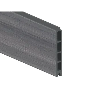 System WPC Platinum Einzelprofil grau 15x2x178cm 2613 62,11 EUR/qm