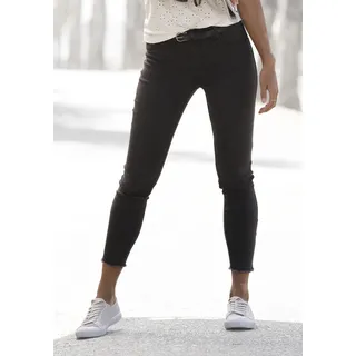 LASCANA Jeggings Skinny Schwarz 44