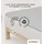 Baumwolle 120 x 200 - 130 x 220 cm gray light