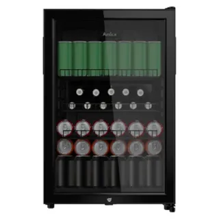 Amica FK 341 151 S Getränkekühlschrank 118 l 840 mm hoch Schwarz