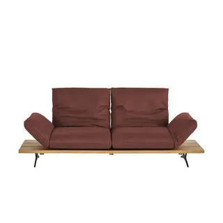 KOINOR Ledersofa Marilyn ¦ rot
