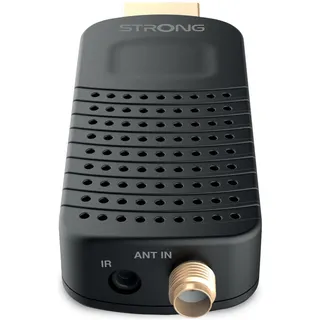 Strong SRT84, Dongle, Schwarz, DVB-T2, 400 Kanäle, HDMI, 102 mm