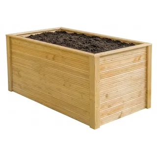 Westmann Larius 115 Garten Hochbeet aus Holz Lärchenholz 115x65 cm - Braun