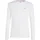 Original Ribbed Organic Cotton Langarm-T-Shirt Classic White L