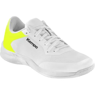 Kempa Kourtfly Three Handballschuhe Damen weiß/fluo gelb 38