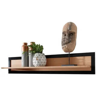 Lomadox Wandregal WINCHESTER-69, Regal Hängeregal Wandboard modern in massiver geölter Buche braun
