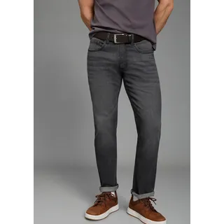 Arizona Stretch-Jeans Straight Fit Dunkelgrau 42/34