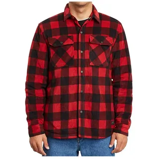 Volcom Fleece Jacke Bower Polar rot - S - S