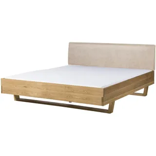 Massivmoebel24 FICHTELBERG 140 x 200 cm natur Beige
