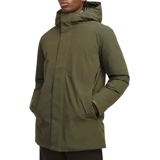 JACK & JONES Parka Keen in Khaki - Grün