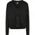 Boxy Strickjacke Black 5XL