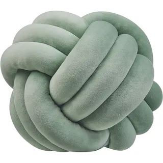 Beliani Dekokissen MALNI 30 x 30 cm Mintgrün