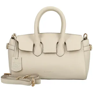 Burkely Demi Henkeltasche Leder Off White
