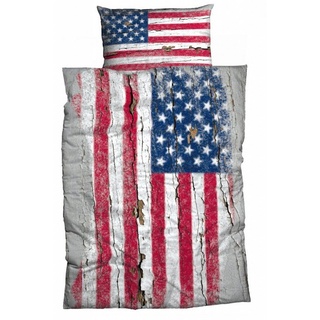 Casatex Stars & Stripes blau/rot (135x200+80x80cm)