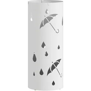 Homcom Umbrella Rack Schirmständer 17 x 17 x 41 Weiß