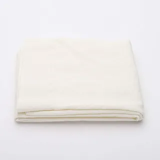 LinenMe Leinen Bettwäsche Aus Weiß 230x275 cm - Bettlaken ohne Gummizug - Leintuch 100% Leinen, Hergestellt in Litauen