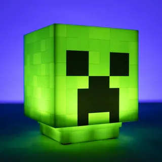 Paladone Minecraft Creeper Tischlampe Grün