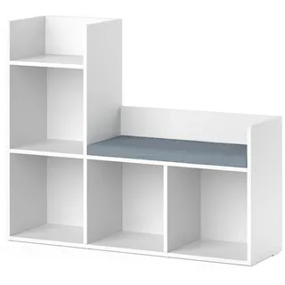 Vicco Kinderregal Luigi 107,2 x 88,6 cm Holzwerkstoff weiß