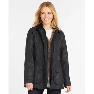 Barbour Beadnell Wax Jacket - Jacke - Damen Navy UK 6 / XXS