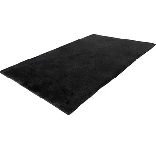 Kayoom Rabbit Light Hochflorteppich 70 x 130 cm Dunkelgrau