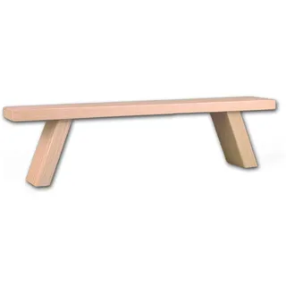 Lichterbogenerhöhung Holzbank zur Erhöhung von Kerzenleuchter / Schwibbögen 40 cm lang und 10 cm hoch natur
