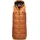 Weste Steppweste lang gesteppte Übergangsweste warm B967 B967-Sayor-Cinnamon-Gr