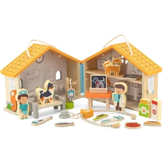 Viga Toys Tierarzt-Set