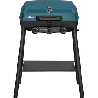 Enders Explorer II Pro Caravan Gasgrill / Gaskocher 2-flammig Betrieb mit Gas-Außensteckdose von Freizeitfahrzeugen 30 mbar