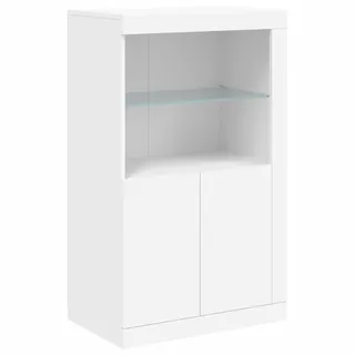 vidaXL Beistellschrank 60,50 x 37 x 100 cm Weiß