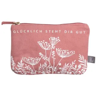 räder Kosmetiktasche "Glücklich steht dir gut"