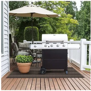 Karat Bodenschutzmatte Grillschutzmatte schwer entflammbar BBQ Matte Outdoor Bodenschutz, Outdoor Matten für den Grill, verschiedene Farben & Größen 180 cm