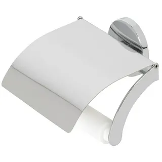 Venus Marina Toilettenpapierhalter 01425VIS (Mit Deckel, Chrom, Glänzend)