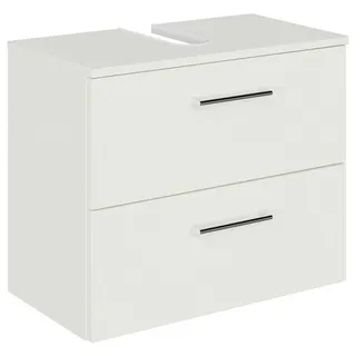 Pelipal 4005 Fokus Hochschrank 48,1 cm Lack polarweiß Spanplatte