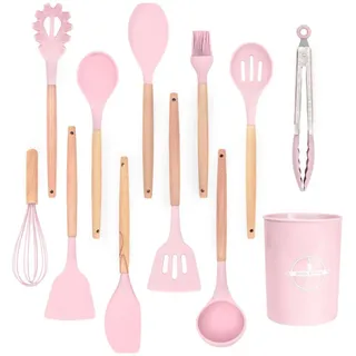 Intirilife Küchenutensilien Set 12-tlg. Rosa