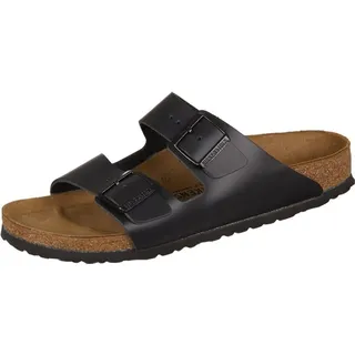Birkenstock Arizona Naturleder schmal schwarz 36
