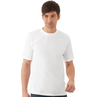 TRIGEMA Herren T-Shirt 636202, Gr. Large, Weiß (weiss 001)