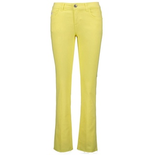 Goldgarn 5-Pocket-Jeans Damen Jeans ROSANGARTEN FLARE (1-tlg) gelb 31