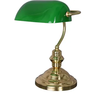 Bankers lamp grün Schreibtischlampe Jugendstil Leuchte Bankierslampe Tischlampe