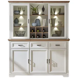 Stella Trading Buffetschrank Stella Trading Pinie hell 166 x 205 x 48 cm