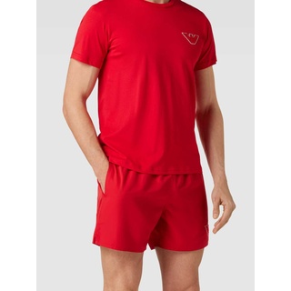 Badehose mit Label-Patch Modell 'SPONGE EAGLE', Rot, XL