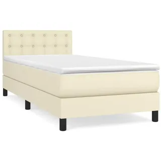 vidaXL Jianna 90 x 200 cm Creme