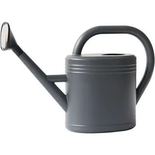 Gießkanne mit Gießbrause Blumengießkanne Gießkannen Klein Zimmerpflanzen Giesskanne Kunststoff Pflanzengießkanne Gartengießkanne Watering Can für Bewässerung Blumen, Pflanzen & Bäumen (Grau, 3L)