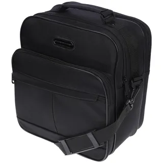 Christian Wippermann Flugbegleiter Umhängetasche Tasche Arbeitstasche Herrentasche Querformat oder Hochformat Hochformat - 39 x 28 x 19 cm