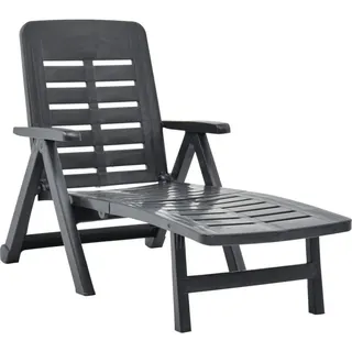 vidaXL Klappliege 189 x 72 x 96 cm anthrazit 48756