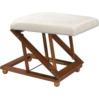 Relax-Hocker "Luxus", Fußhocker - Braun